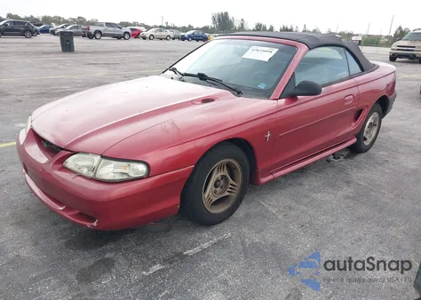 1995 Ford Mustang из США, поврежденный, VIN 1FALP4447SF232808